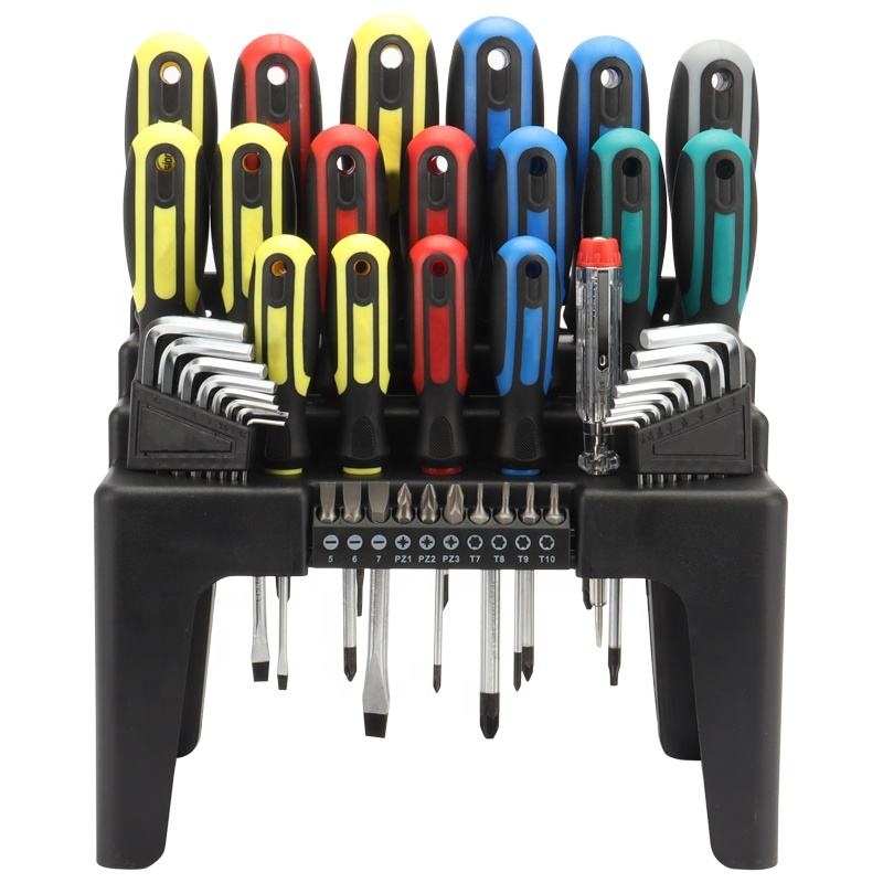44PC Go Through Screwdriver &Bits &Hex keys Set