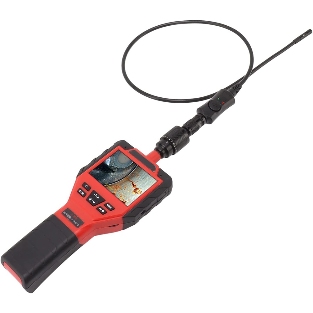 Dual Lens Snake Tube Sewer Inspection Borescope