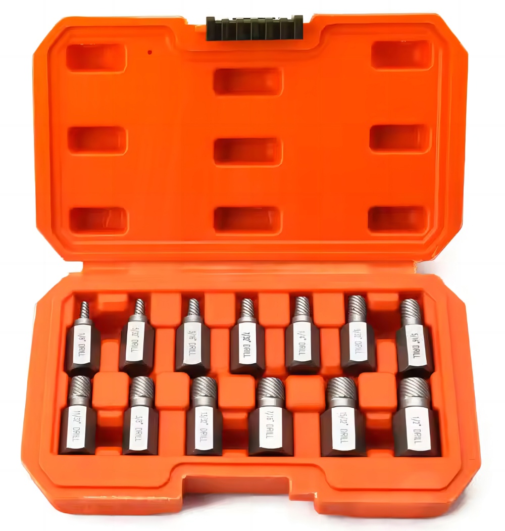 Hex-head Multispline Screw Extractor Kit--10PC/13PC/25PC
