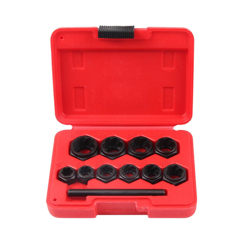 Damaged Bolt & Nut Extractor Set--6PC/9PC/11PC