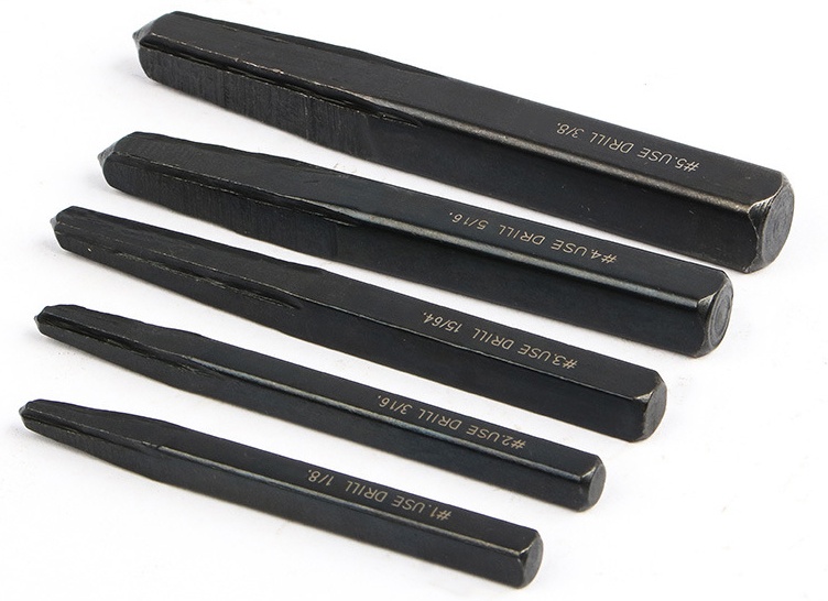 5pc Square Type Screw Extractor Set