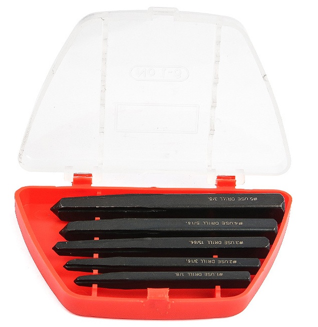 5pc Square Type Screw Extractor Set