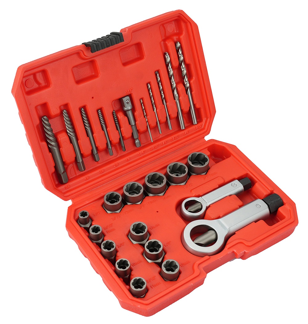 26PC Screw&Bolt Extractor Set