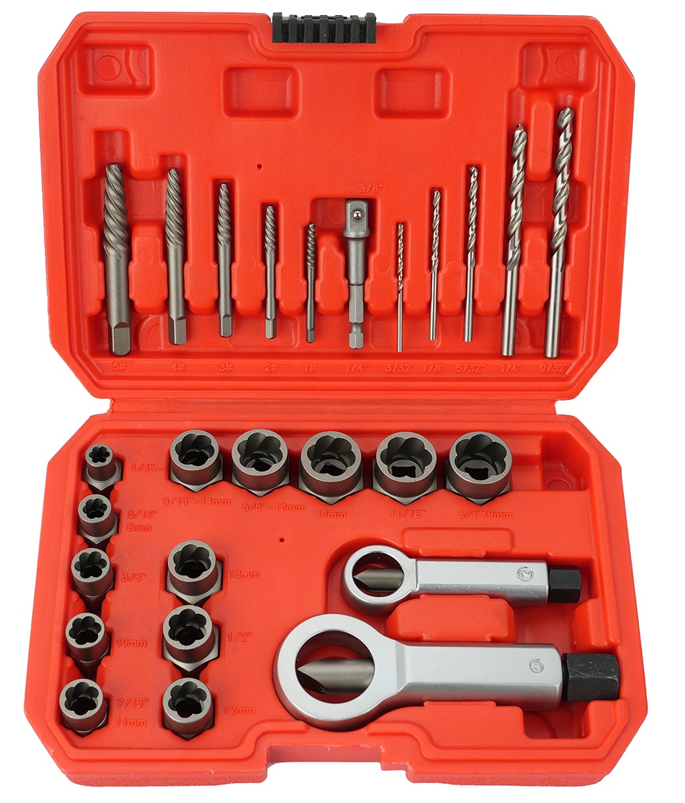 26PC Screw&Bolt Extractor Set