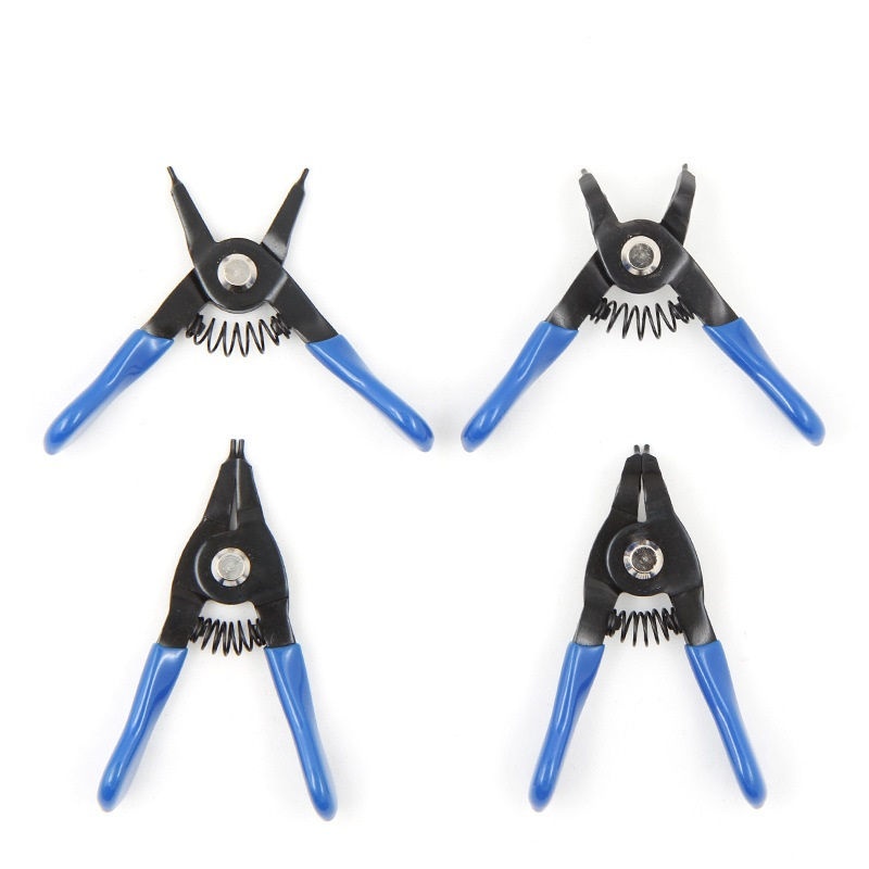 4pcs Mini Circlip Pliers Set retaining ring pliers snap ring pliers