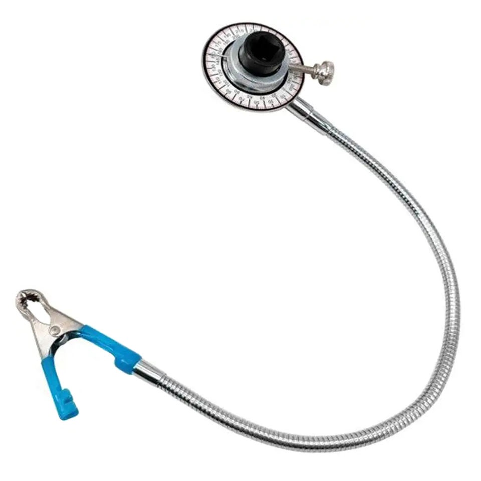 1/2" Sq Drive Angular Torque Gauge with Flexible Clip Arm