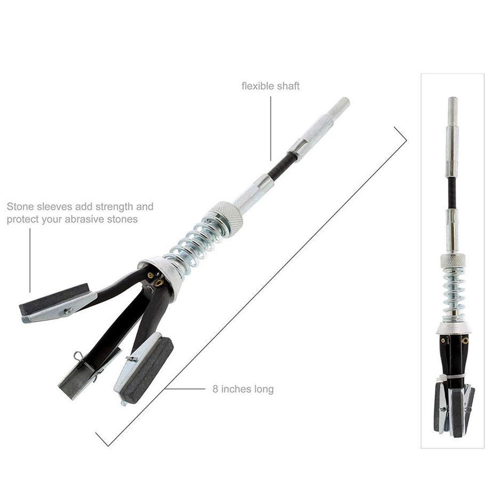 3 Jaws Brake Cylinder Hone (1-1/8"/2"/ 3" and 4")