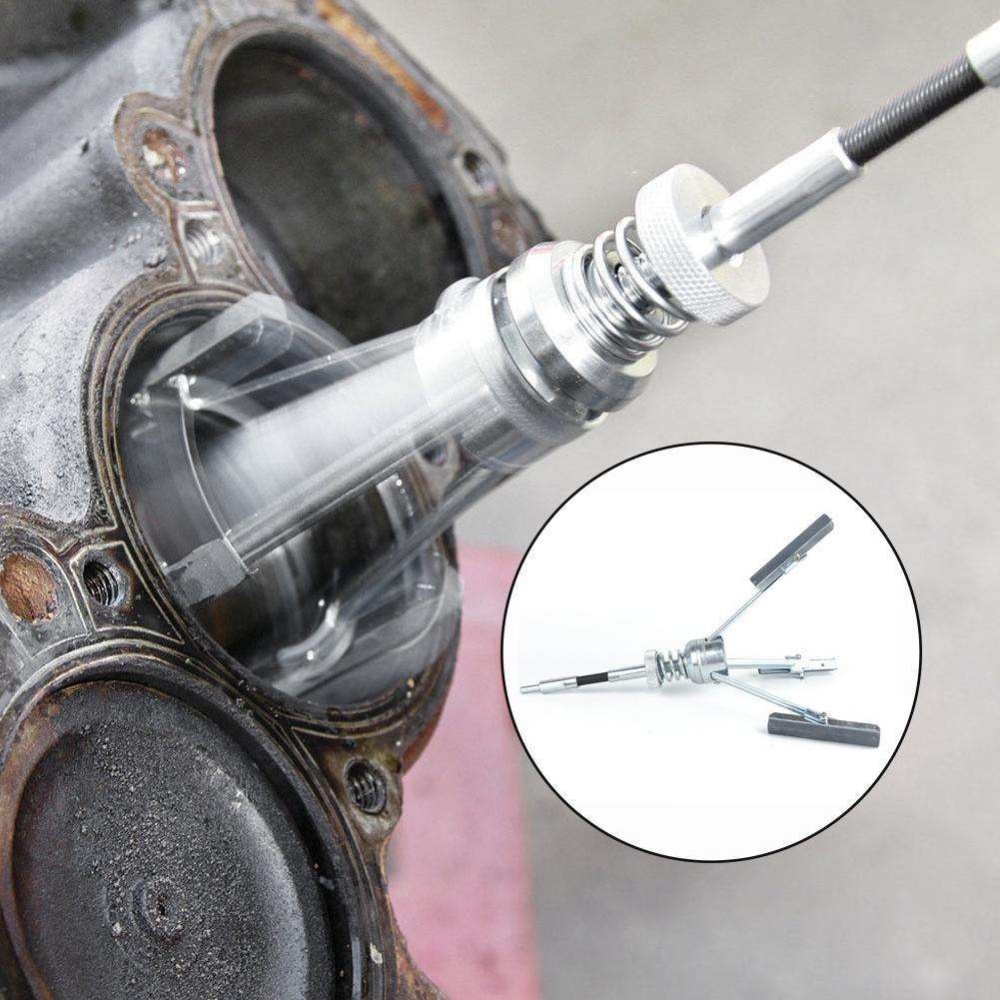 3 Jaws Brake Cylinder Hone (1-1/8"/2"/ 3" and 4")