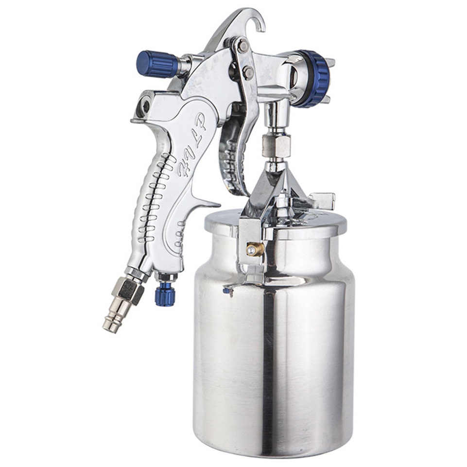 1.4/1.7/2.0mm 1000ML Suction Type Water Base Paint Pneumatic H.V.L.P Spray Gun