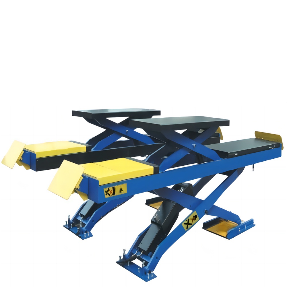 3.5/4/4.5/5.5 Ton In-Ground Double-level Platform Scissor Alignment Lift