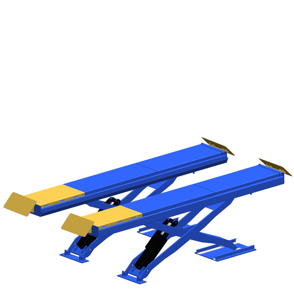 3.5/4/4.5/5.5 Ton In-Ground Large Platform Scissor Alignment Lift