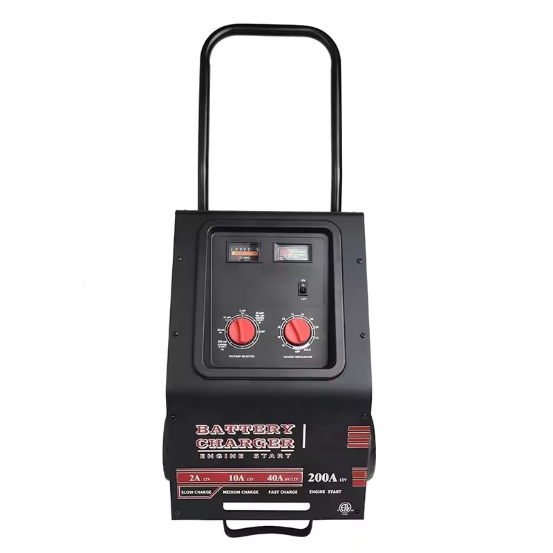 12V 2A/10A/40A/200Amp Manual Wheel Charger W/Engine Start
