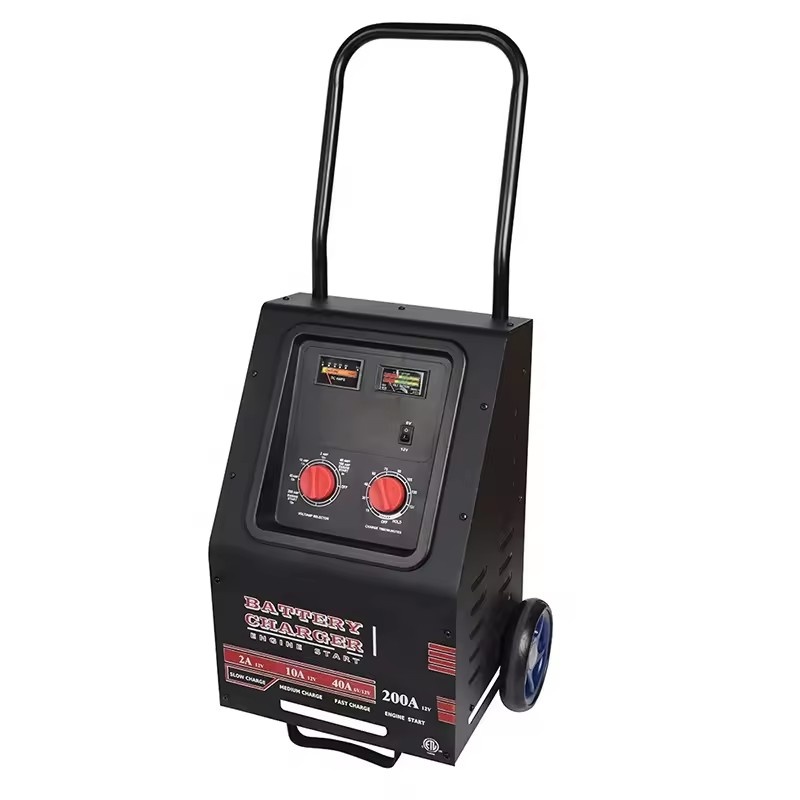 12V 2A/10A/40A/200Amp Manual Wheel Charger W/Engine Start