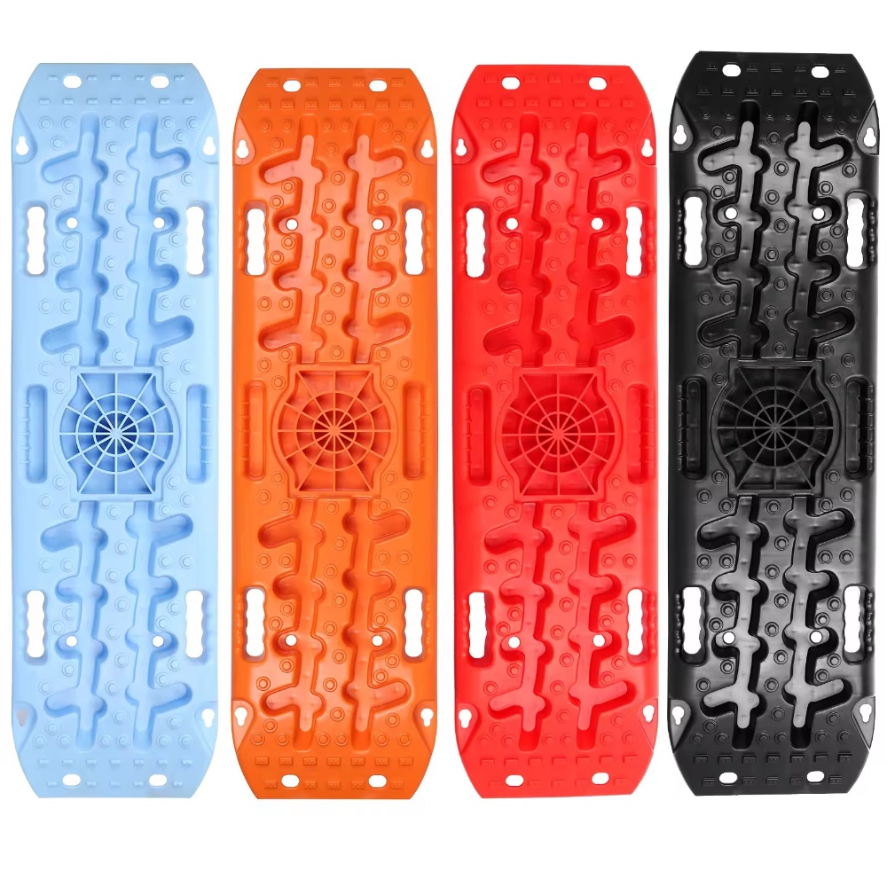 4x4 Off-Road Recovery Traction Boards with Jack Lift Base for Sand Mud and Snow