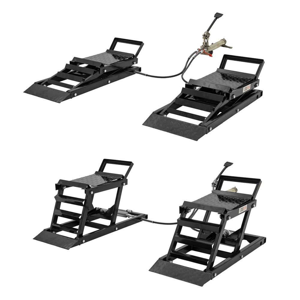 Hydraulic Car Lift with Ramp