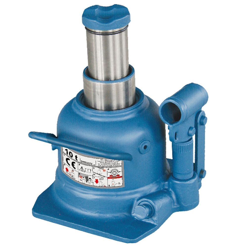 Low-Profile Double Ram Bottle Jack
