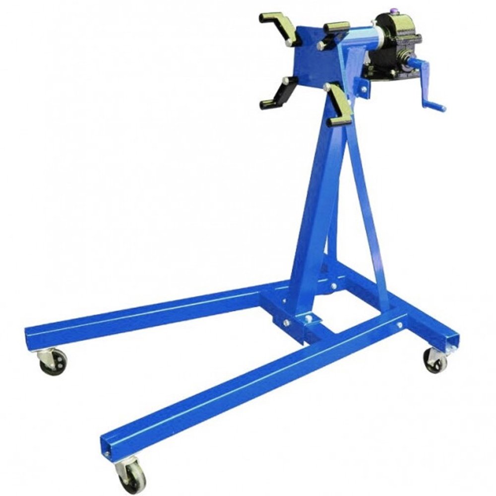 Gear-driven Rotating Engine Stand