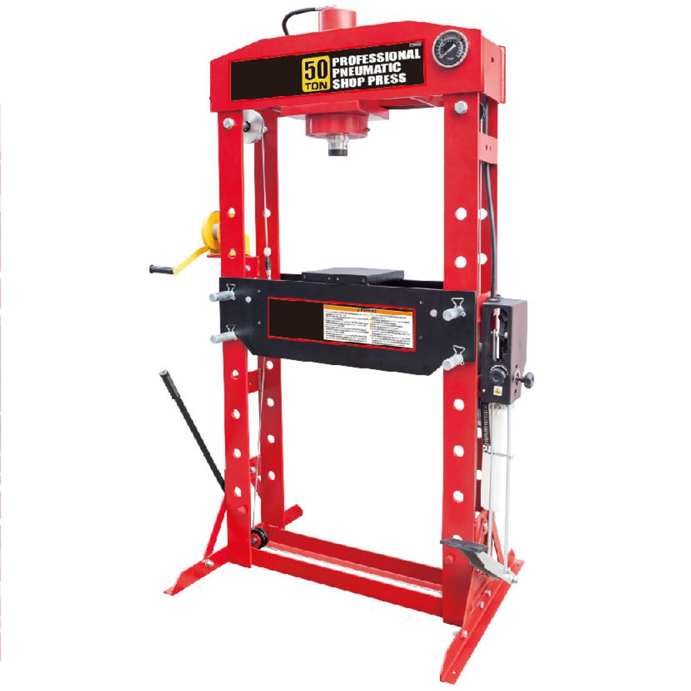 Hydraulic Shop Press with Pedal Pump