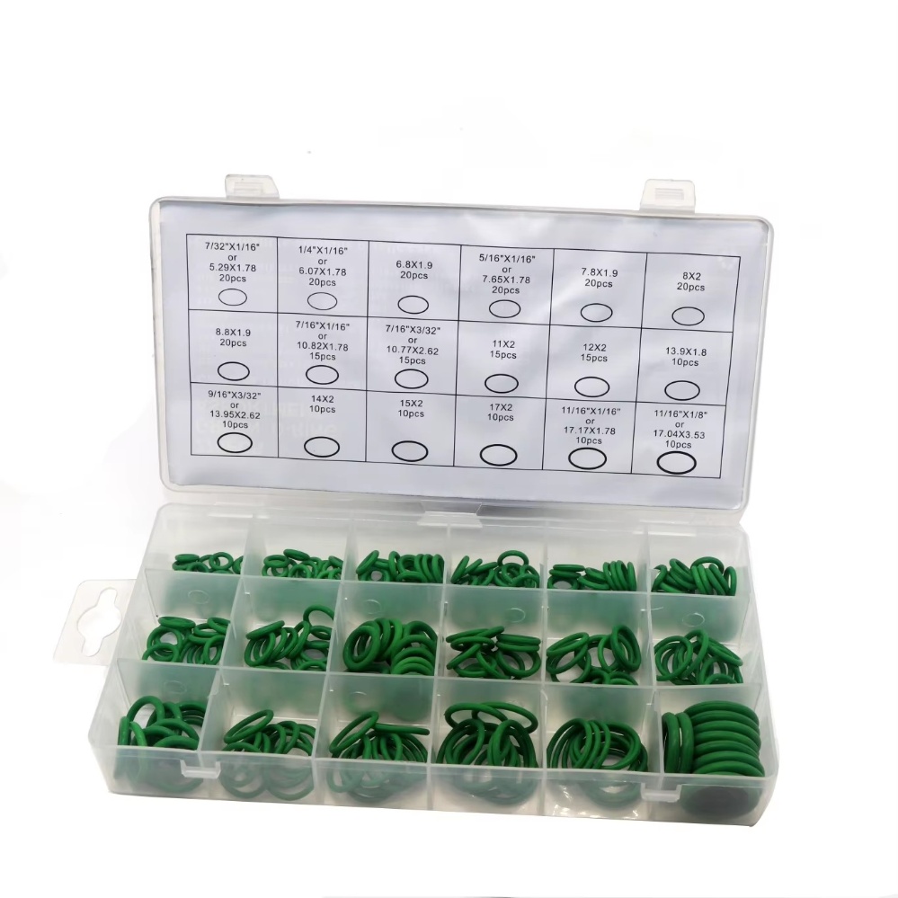 270PC and 420 PC of Green rubber O-ring combination sealing gasket