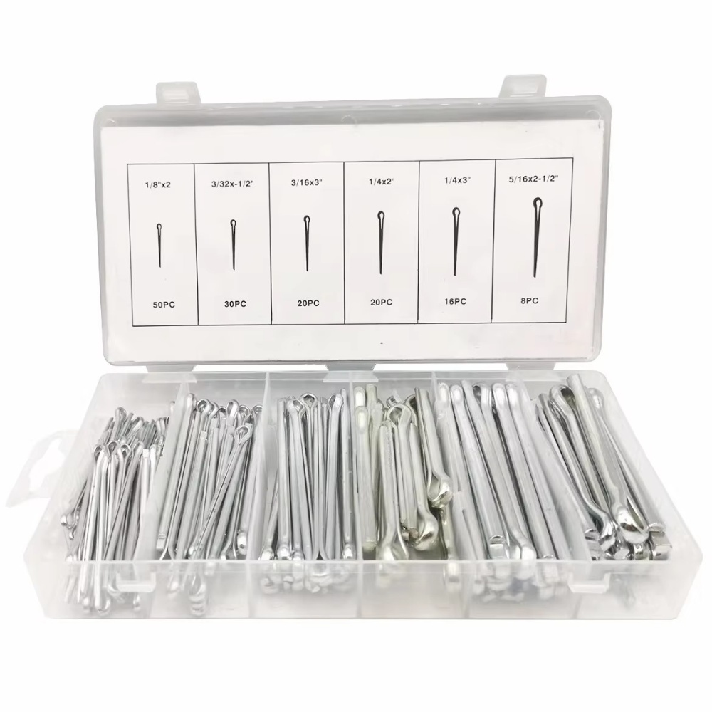 144PC/555PC/1000PC  Cotter Pin Assortment