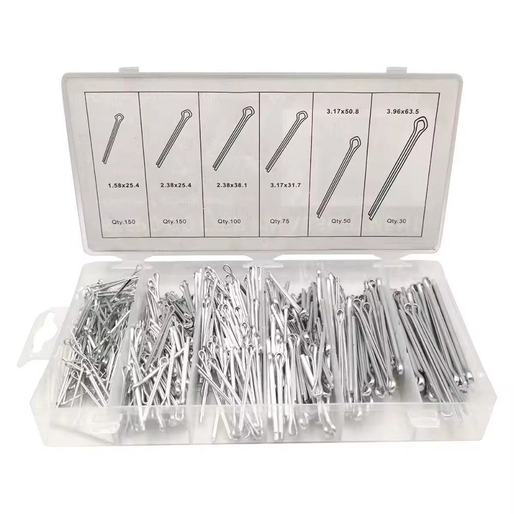 144PC/555PC/1000PC  Cotter Pin Assortment