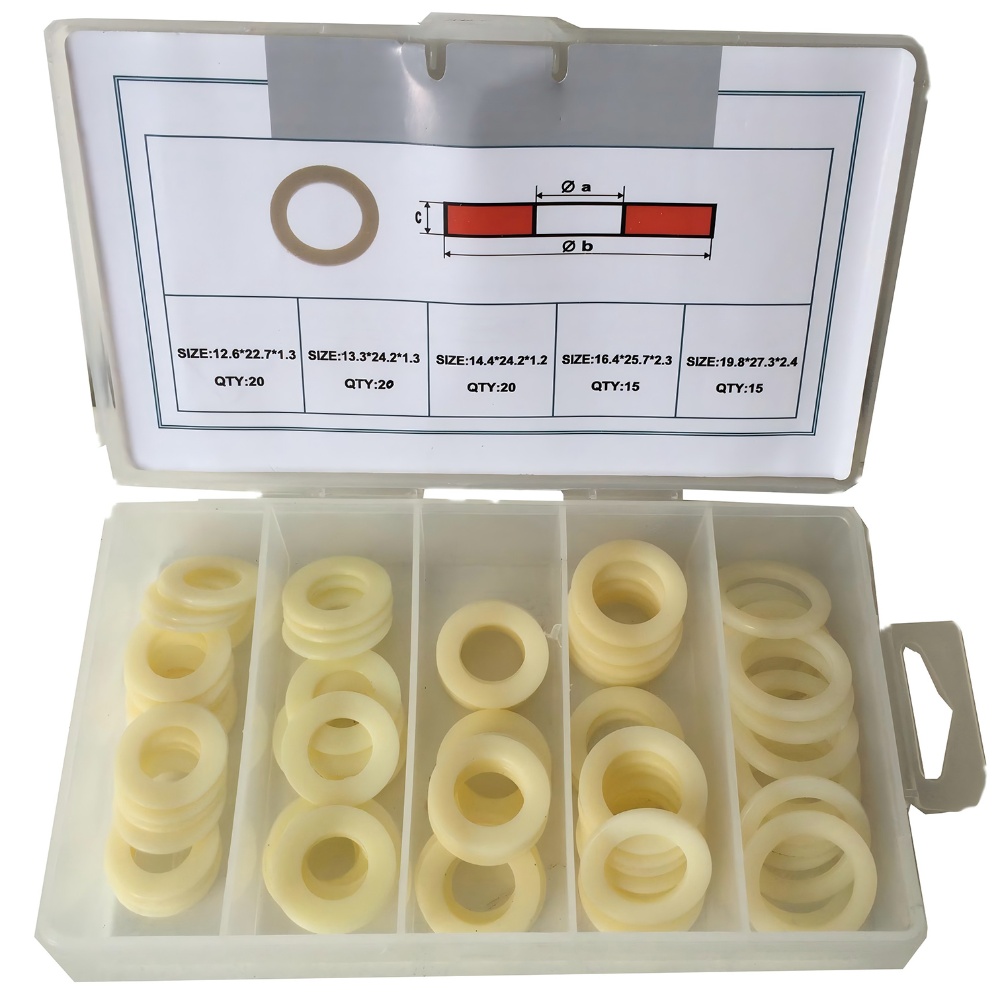 90PC Nylon Oil Drain Plug Gasket Kits