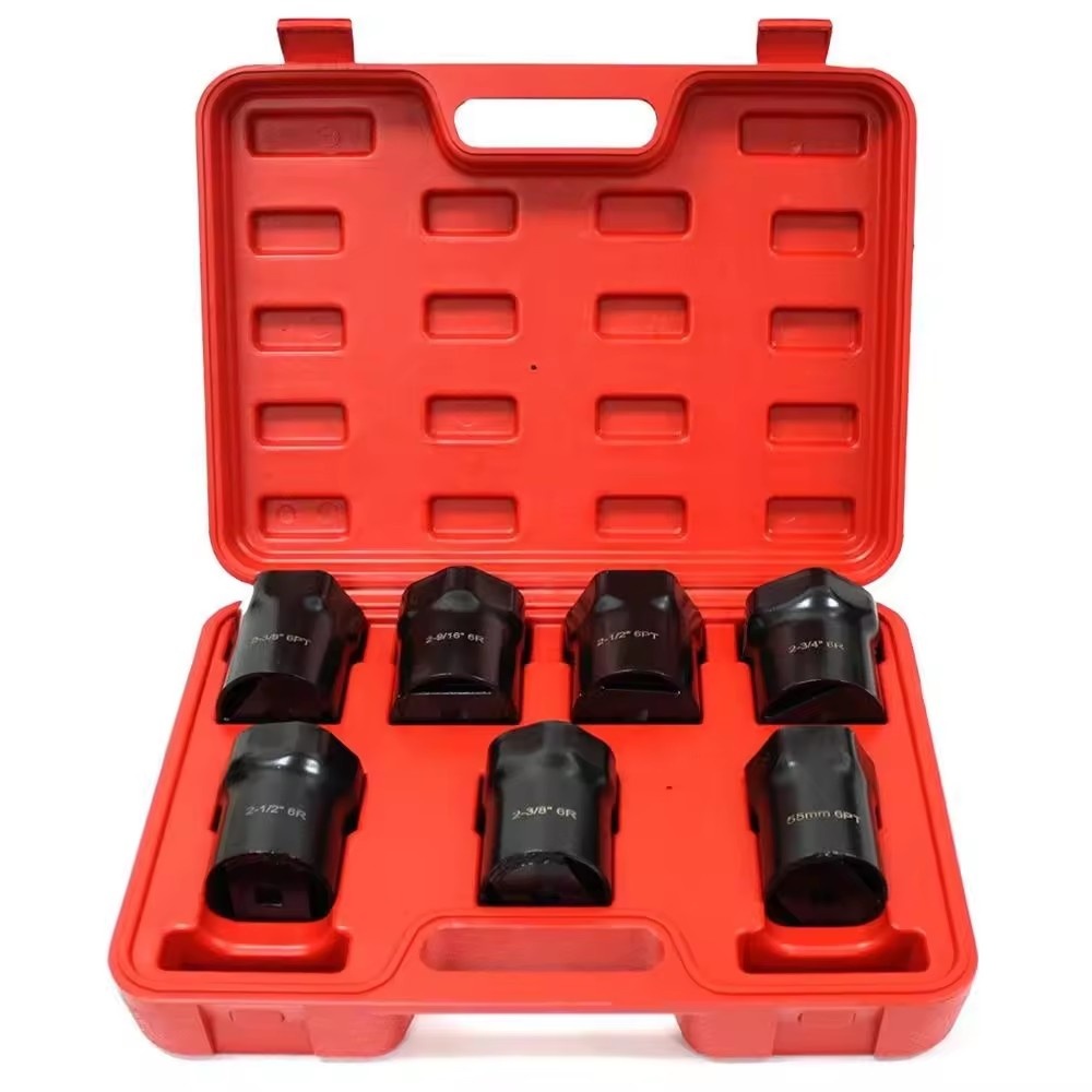 7PC 1/2" Drive Wheel Bearing Socket Set