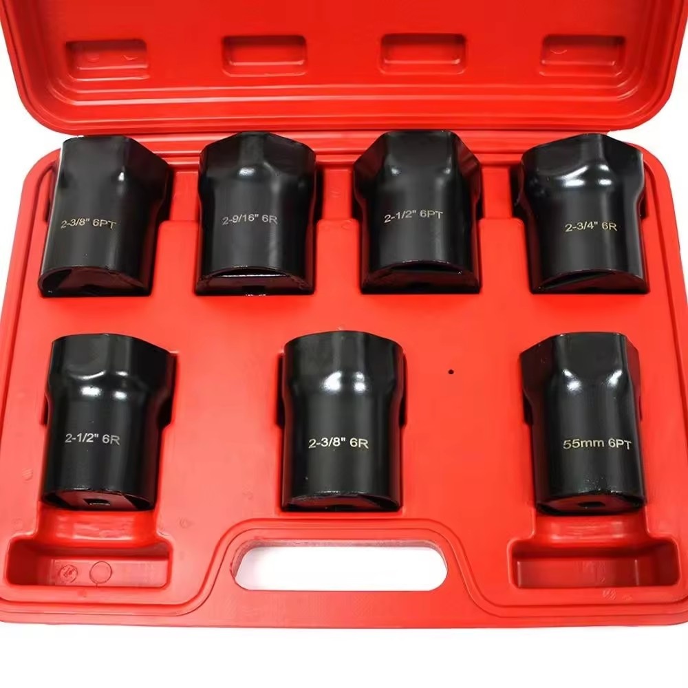 7PC 1/2" Drive Wheel Bearing Socket Set