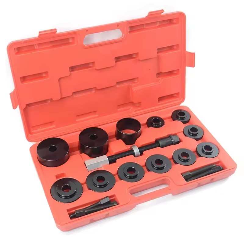19PC Master Front Wheel Drive Bearing Puller Removal Tools Set