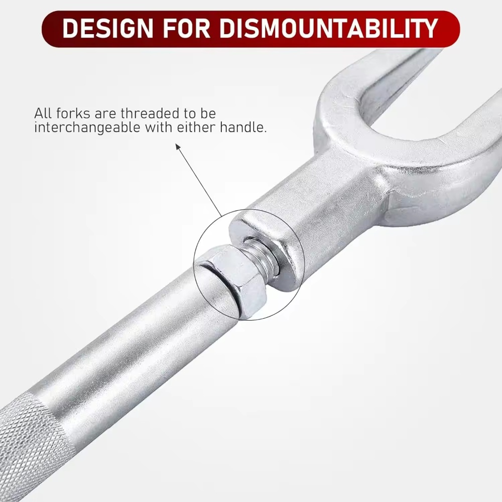 5pcs Pickle Fork Ball Joint Separator Set Tie Rod/Ball Joint Separator Kit for Separating Ball Joints Tie Rods Pitman Arms