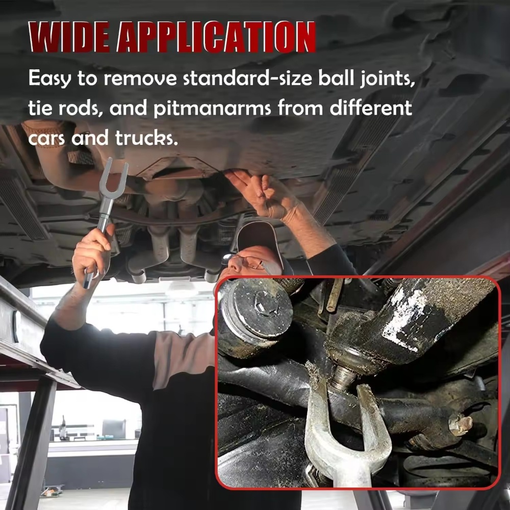 5pcs Pickle Fork Ball Joint Separator Set Tie Rod/Ball Joint Separator Kit for Separating Ball Joints Tie Rods Pitman Arms