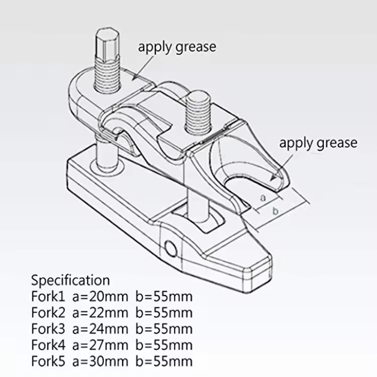 Universal Adjustable Jaw Ball Joint Puller