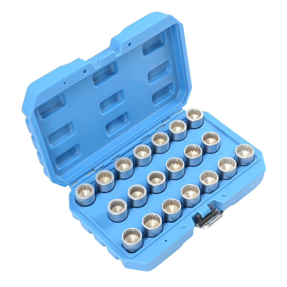 20PCS Locking Wheel Nut Stud Remover Tool Kit -Porsche