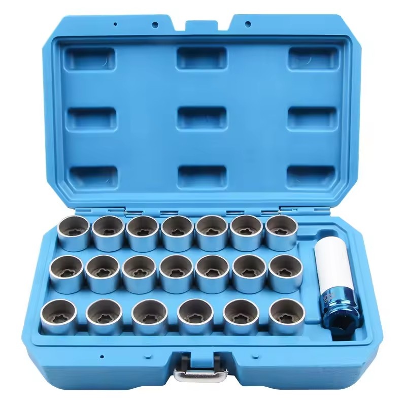 21PCS Locking Wheel Nut Stud Remover Tool Kit-BMW/AUDI/VAG