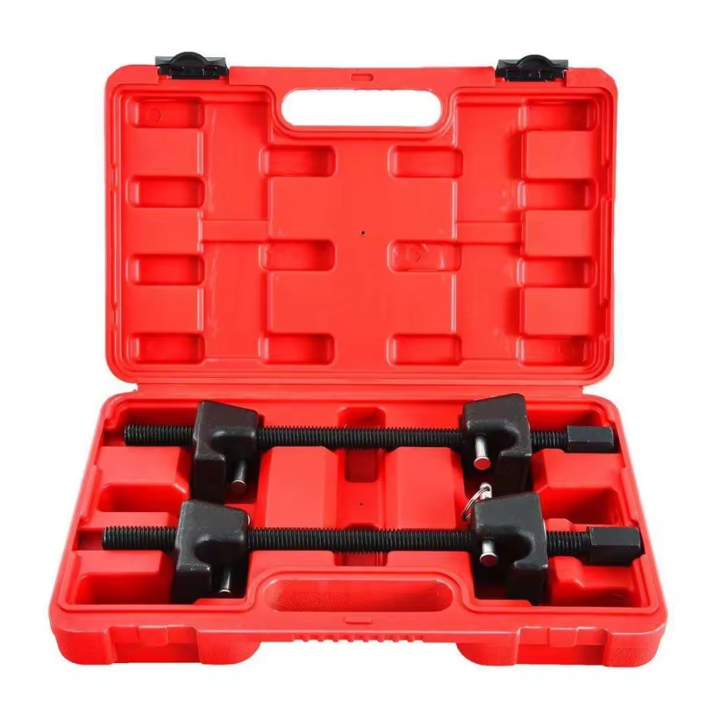 2pcs Car Coil Spring Compressor Tool Strut Spring Compression Tool Kit