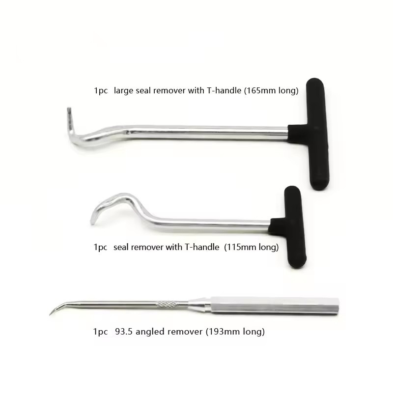 3pcs O-Ring & Oil Seal Puller Set Vehicle Tools Seal Puller