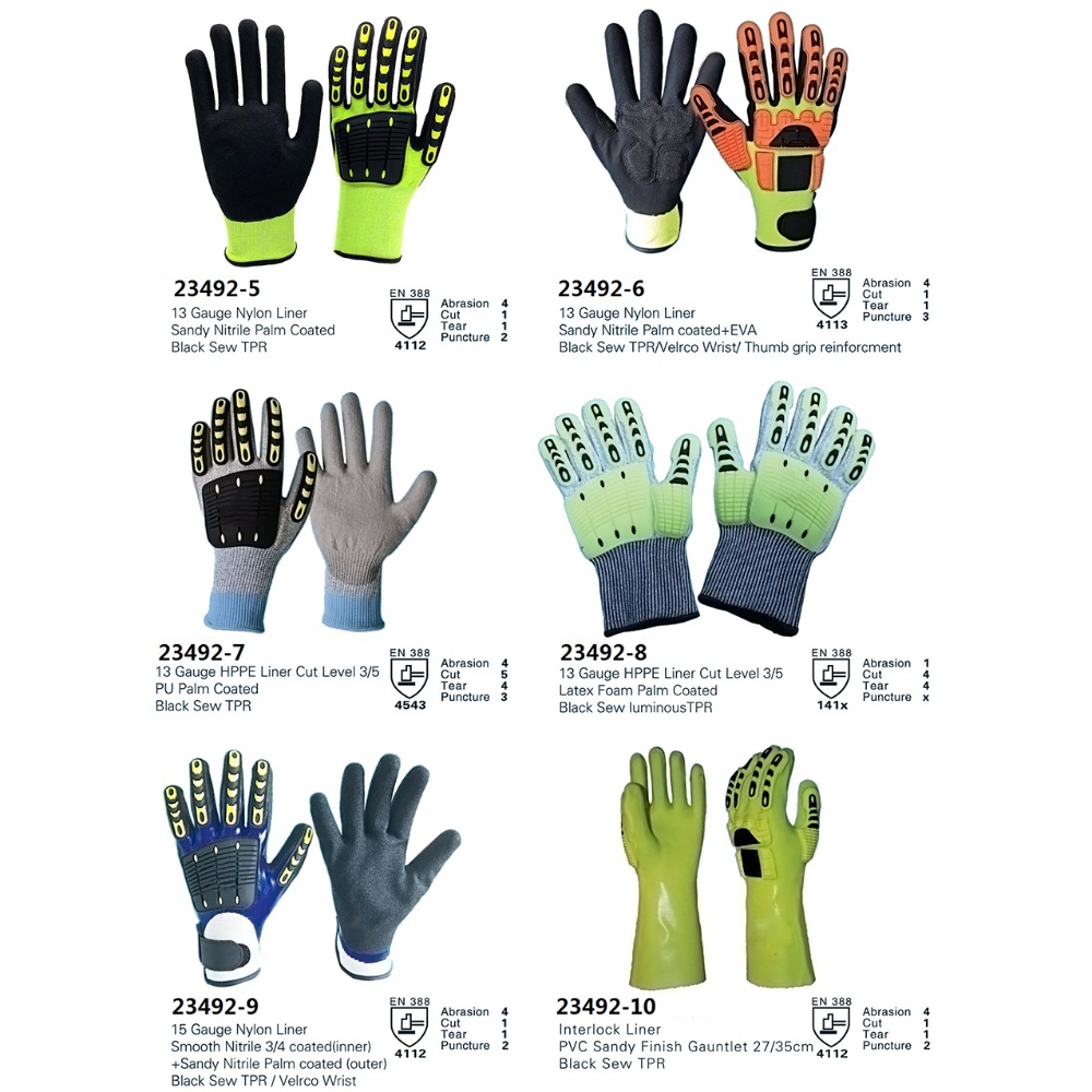 TPR Anti-Impact Gloves