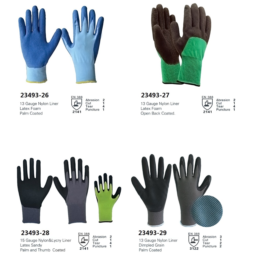 Latex/Nitrile Super Grip Gloves