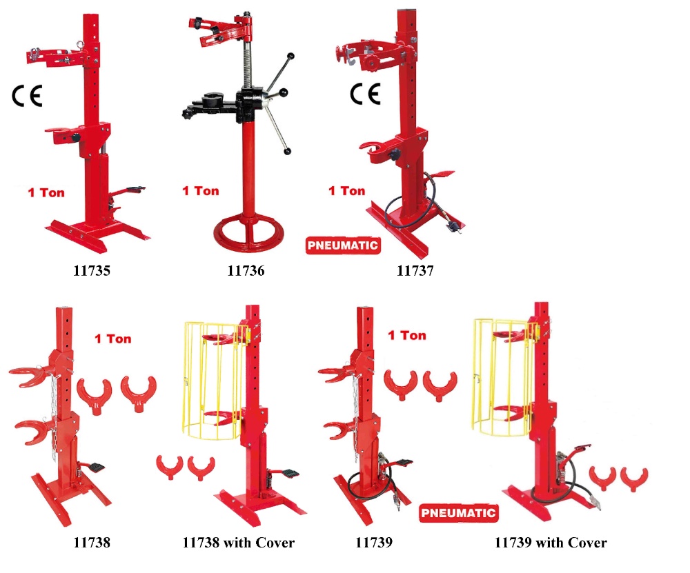 Air/Hydraulic Coil Spring Compressor