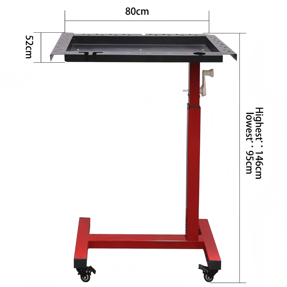 Adjustable Height Mobile Work Table