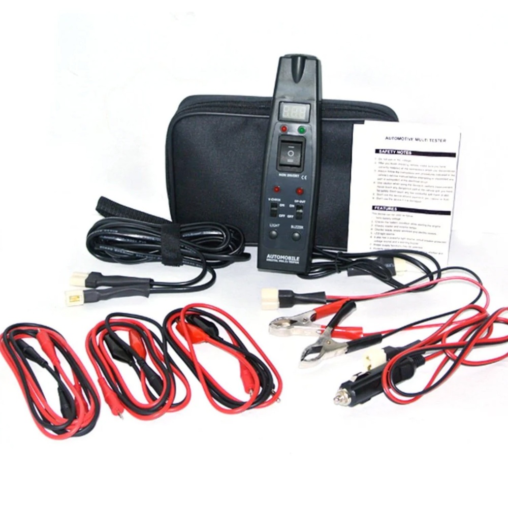 Automotive Multitester Car Battery Voltage Tester Relays Checker