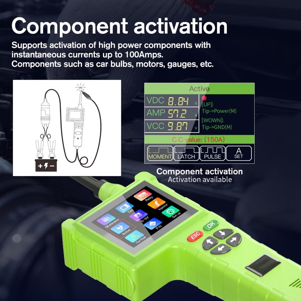 Power Probe Automotive Electrical Circuit System Analyzer 9V-48V