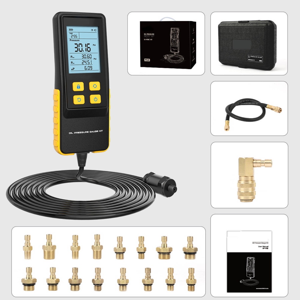 Automotive Digital Engine Oil Pressure Gauge