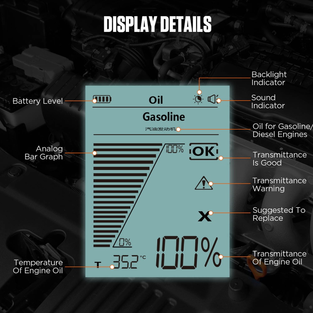 Digital Engine Oil Tester