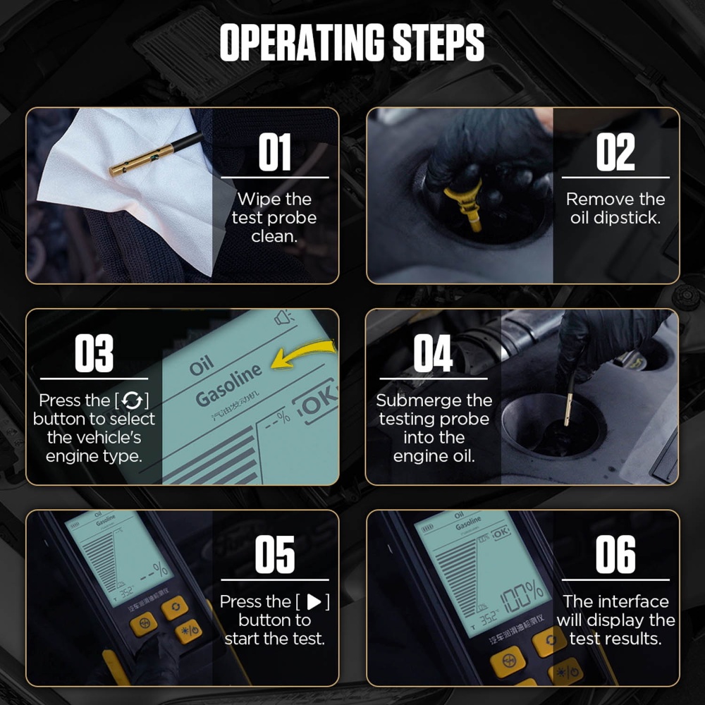 Digital Engine Oil Tester
