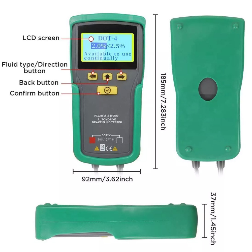 Automotive Digital Brake Fluid Tester
