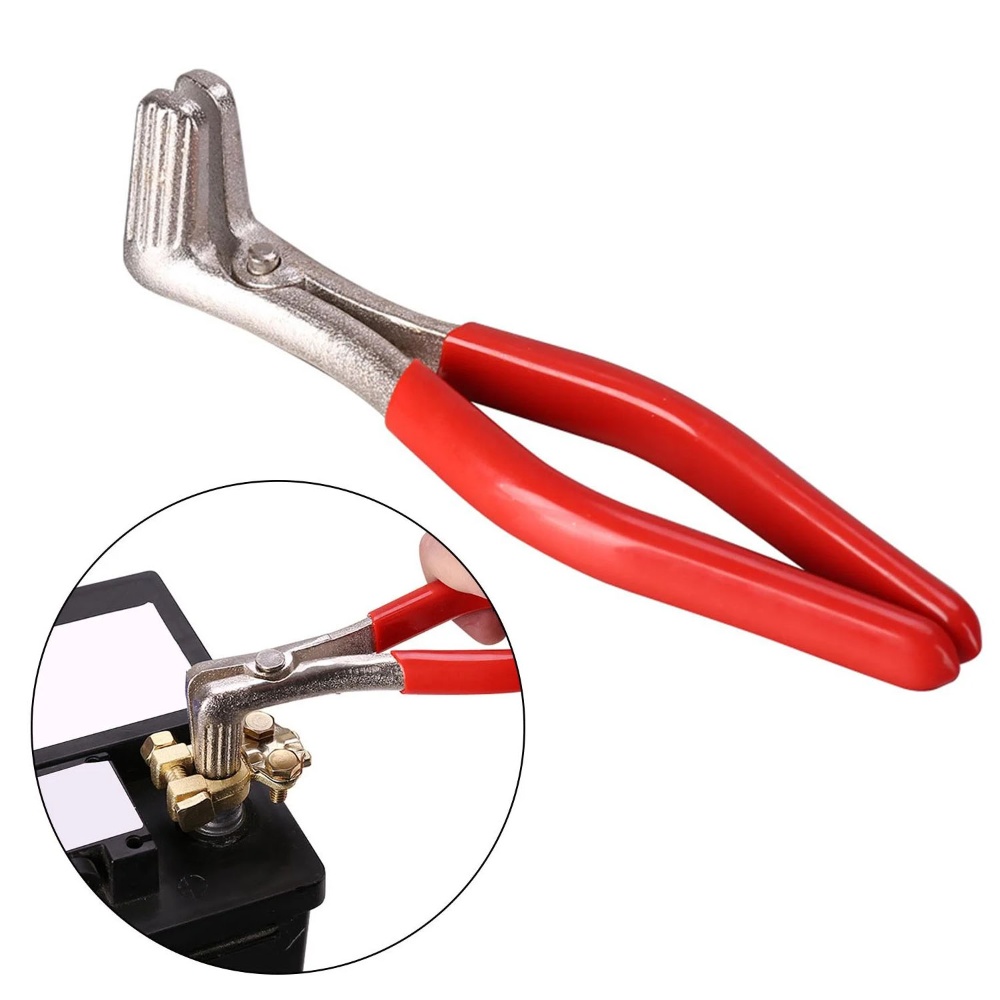 Automotive Battery Terminal Spreader Plier and Cleaner