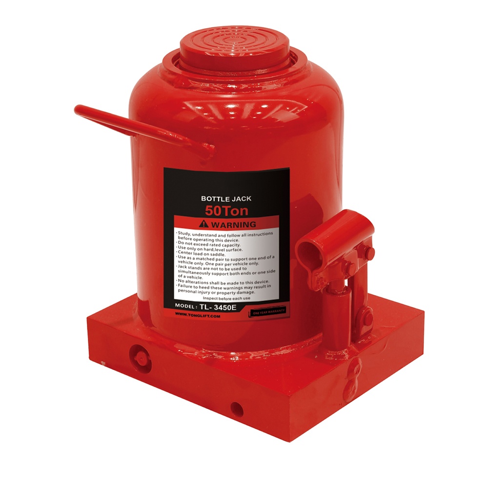 Welded Hydraulic Bottle Jack with Casting Base