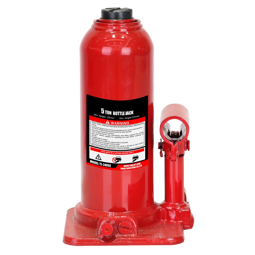 Welded Hydraulic Bottle Jack with Casting Base