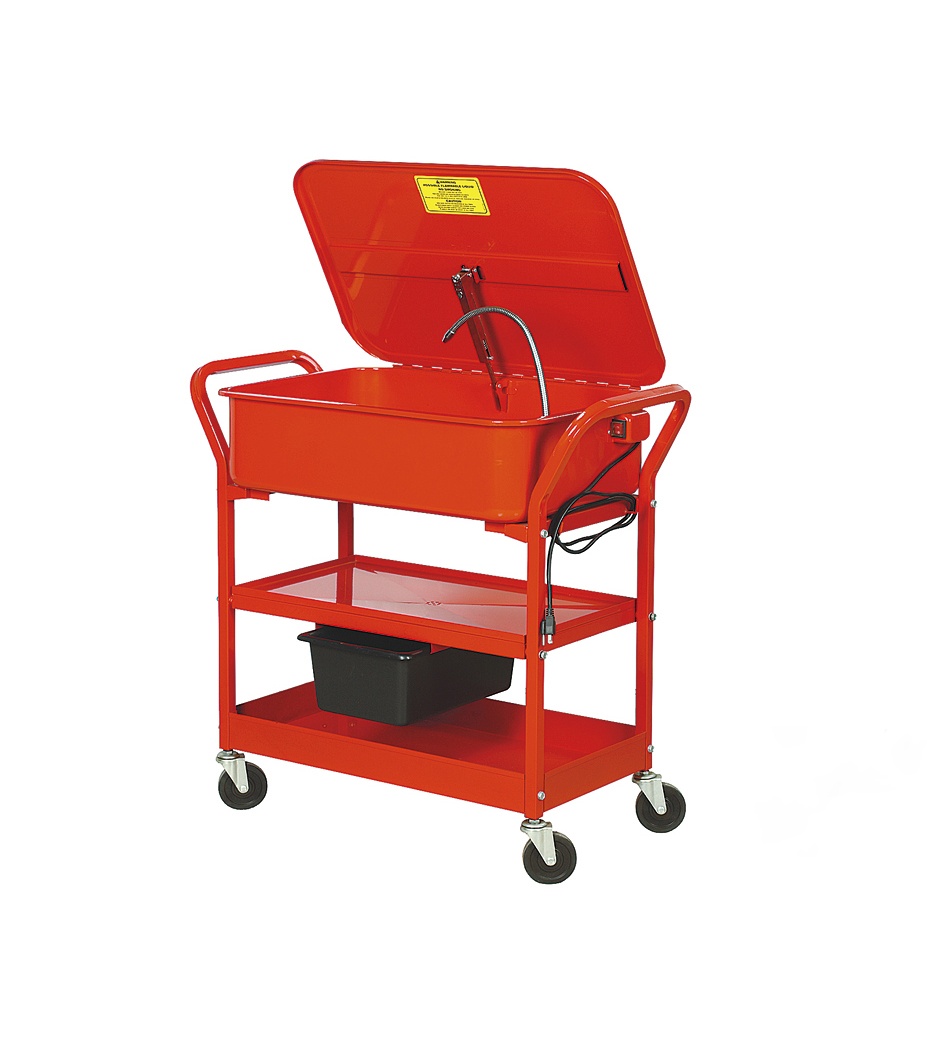 20 Gallon Removable Parts Washer with Service Shelf